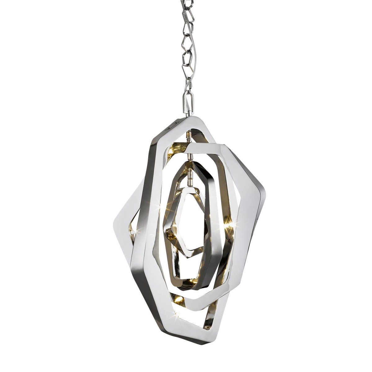 Светильник подвесной Delight Collection Hardy P68020M-7 nickel