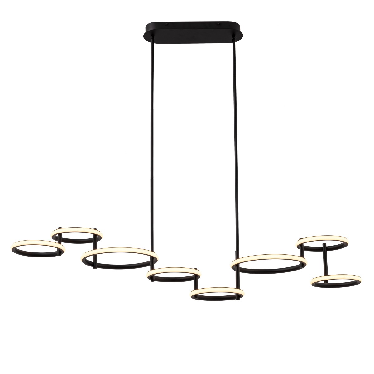 Люстра на штанге Delight Collection MD20001002 MD20001002-8A matt black