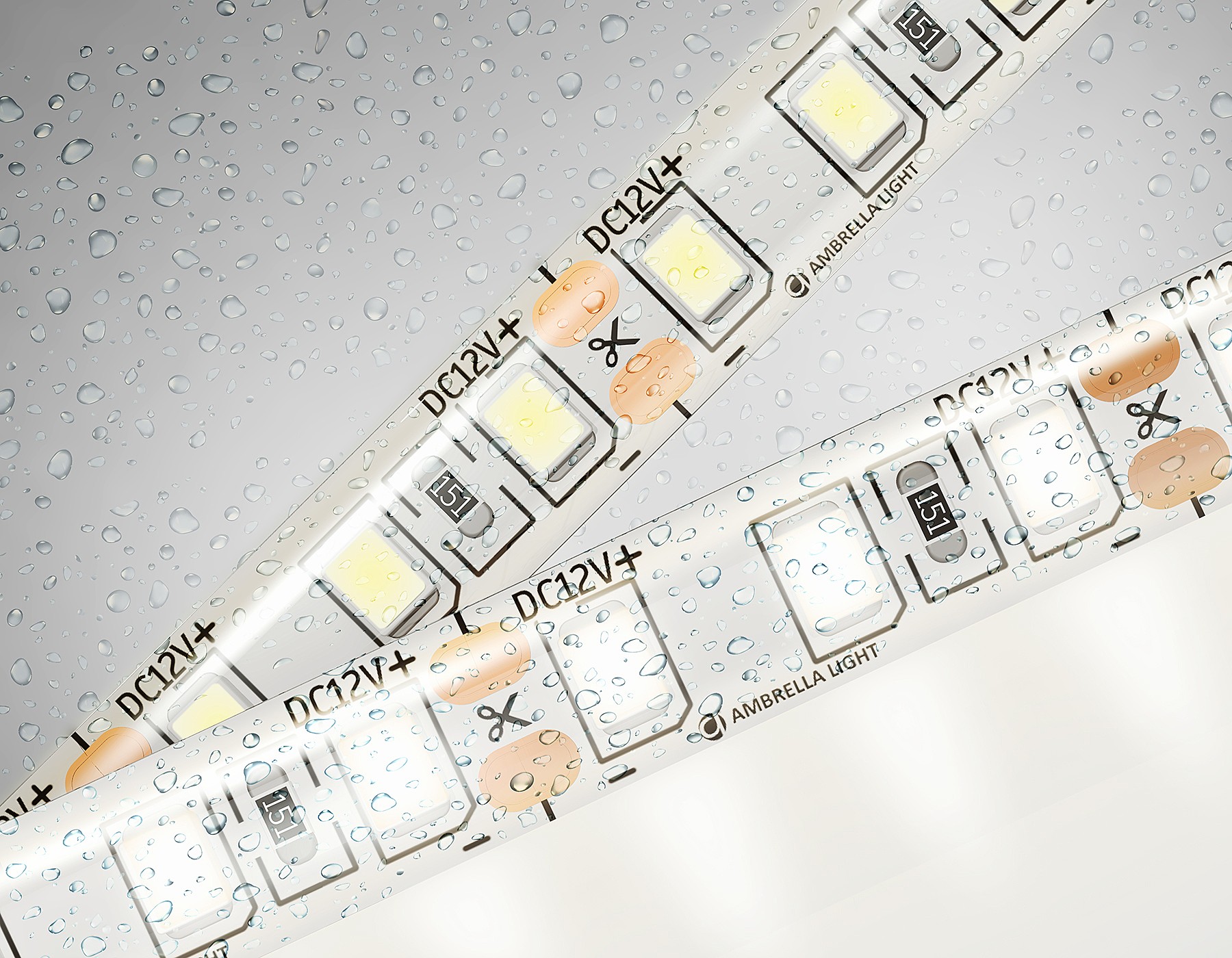 LED лента Ambrella LED Strip 12V GS1202