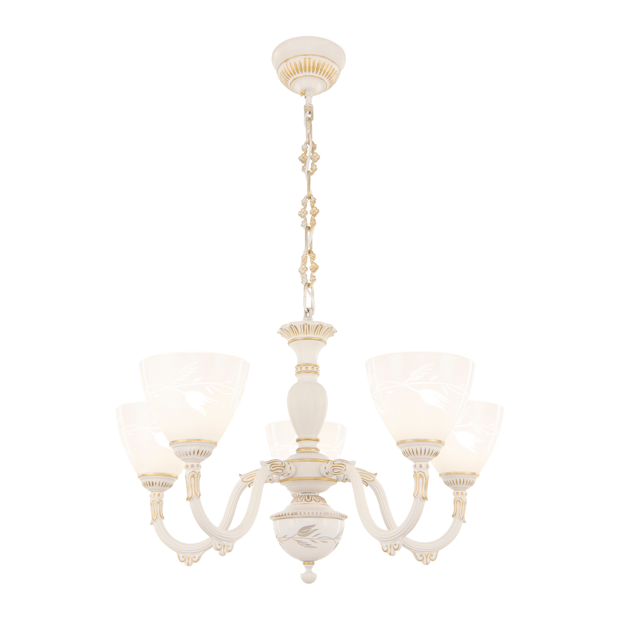 Подвесная люстра Arte Milano Am343837 347837/5 WT+G