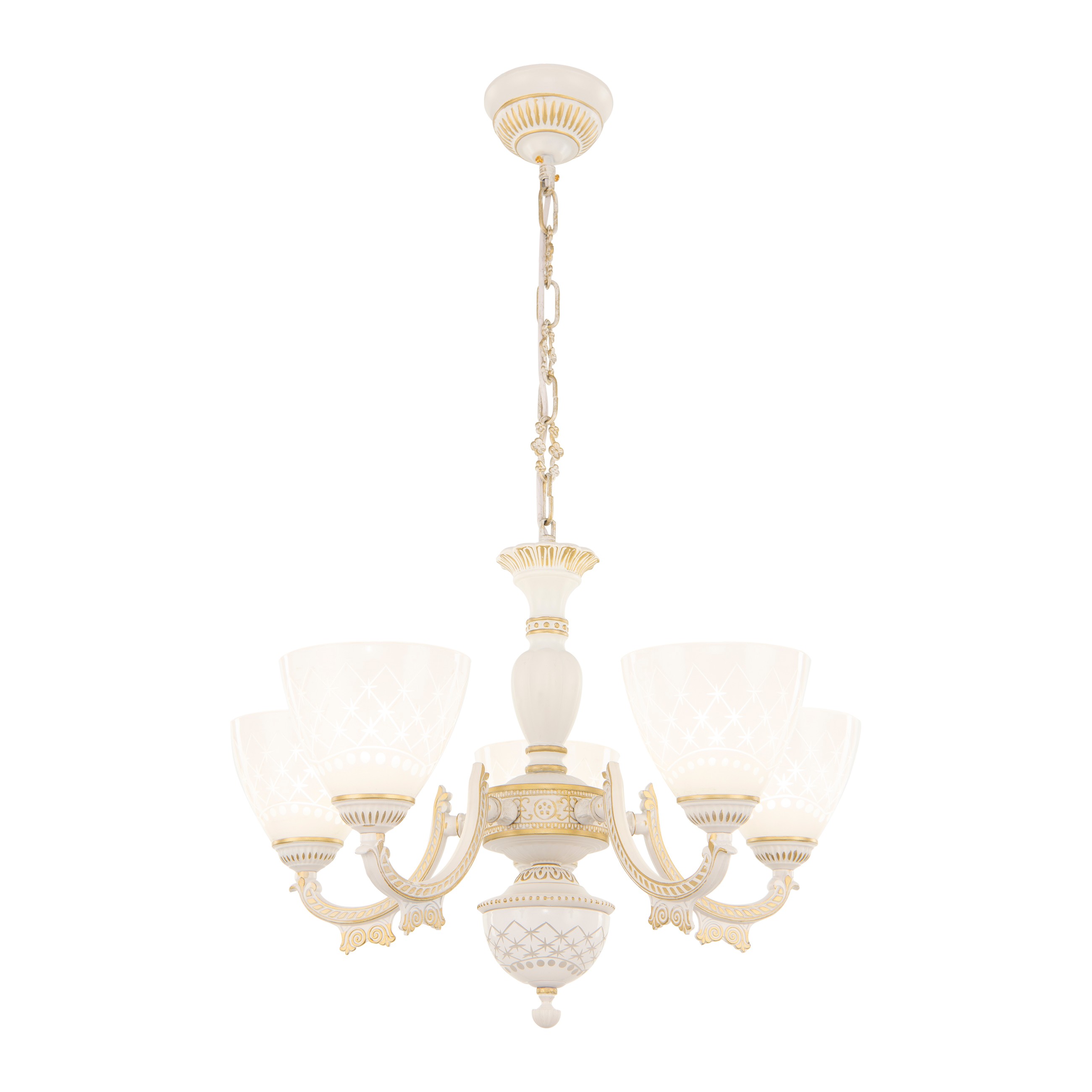 Подвесная люстра Arte Milano Am343837 343837/5 WT+G