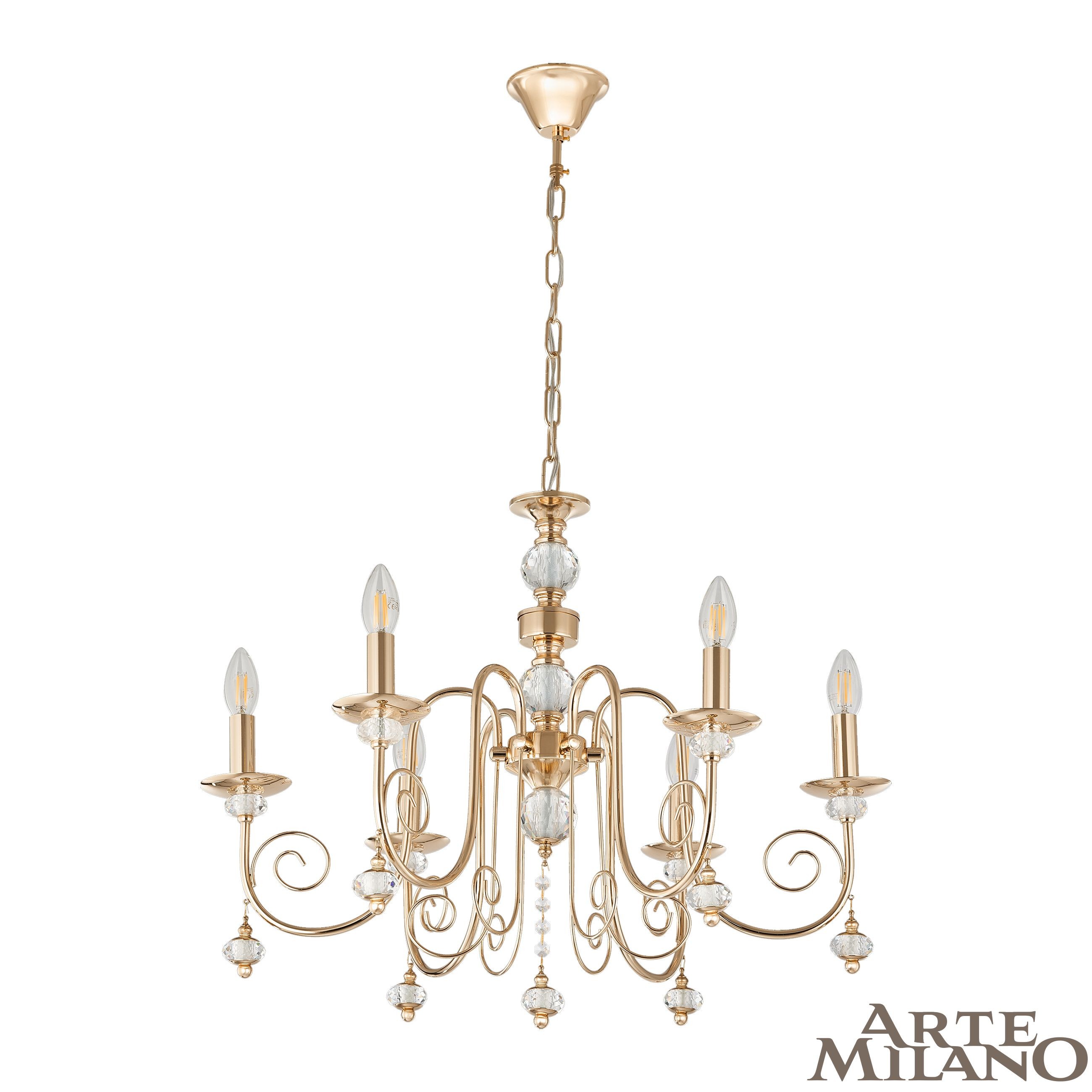 Подвесная люстра Arte Milano Am346109 346109/6 FGD