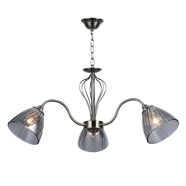 Подвесная люстра Wedo Light Savena WD3625/3H-AB-SMK