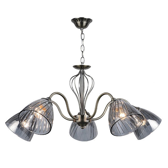 Подвесная люстра Wedo Light Savena WD3625/5H-AB-SMK