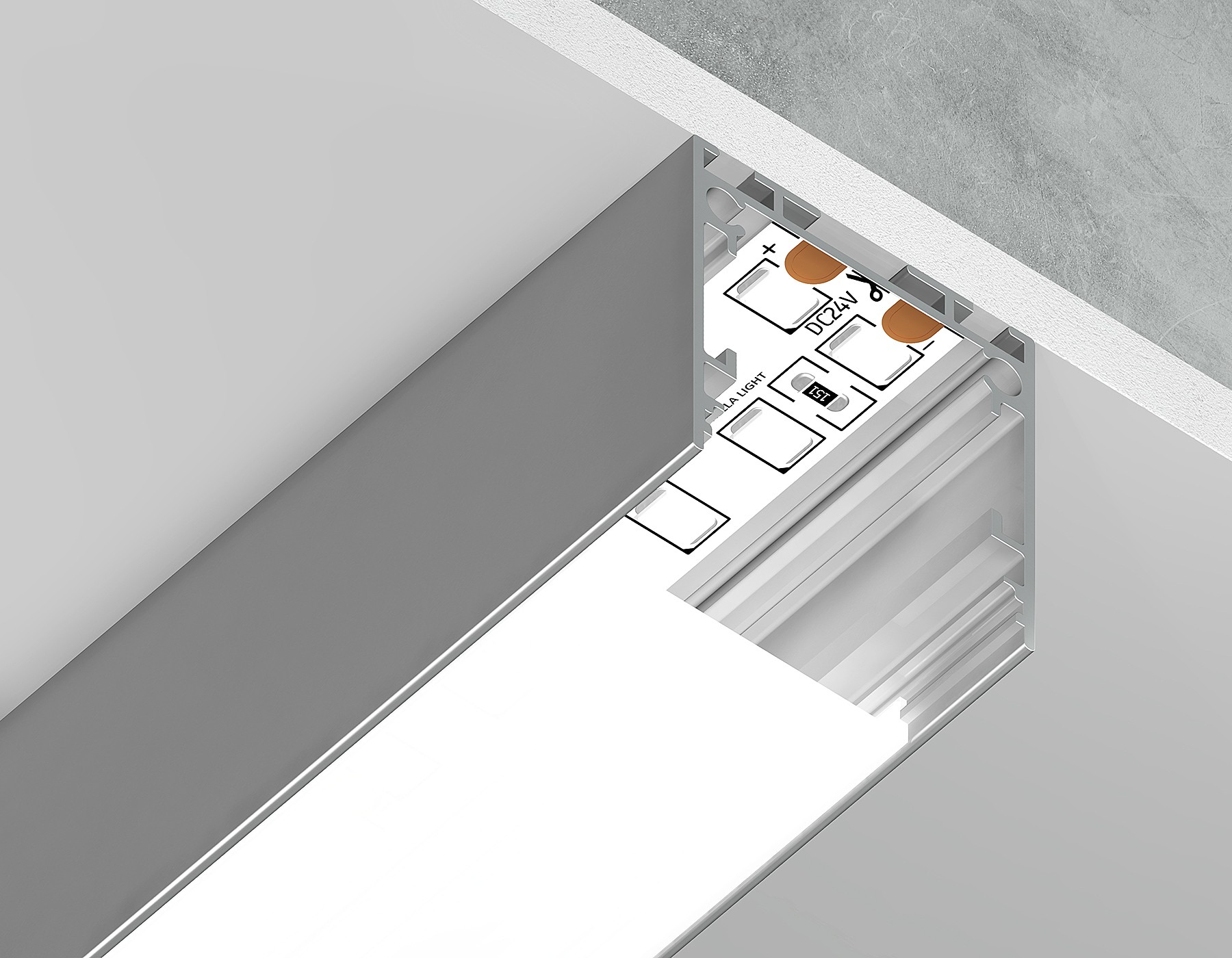 Профиль Ambrella Illumination GP2500AL