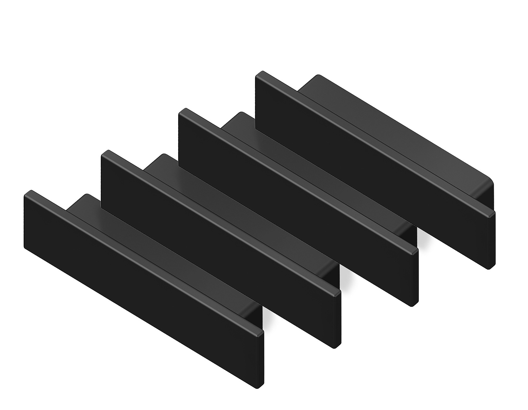 Заглушка для накладного алюминиевого профиля GP1800 (комплект 4шт) Ambrella Illumination GP8451