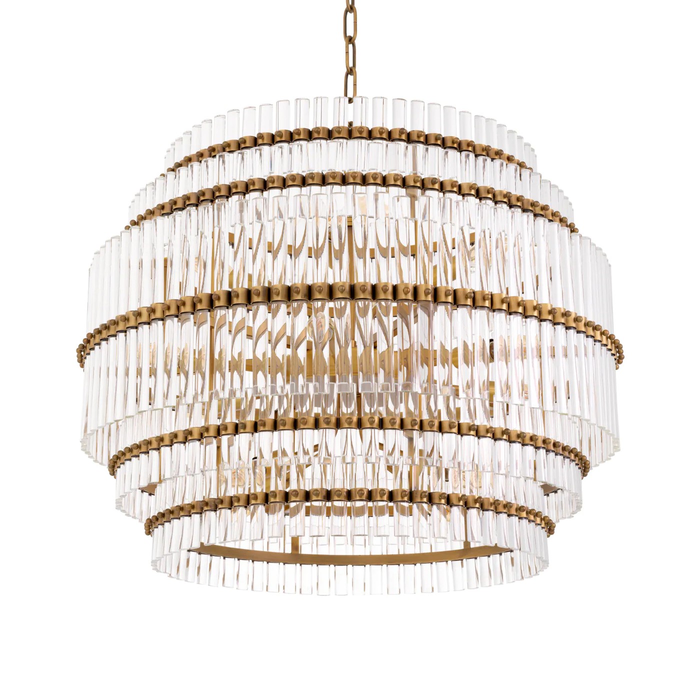 Подвесная люстра Delight Collection Scottsdale KR1568P-9 bronze