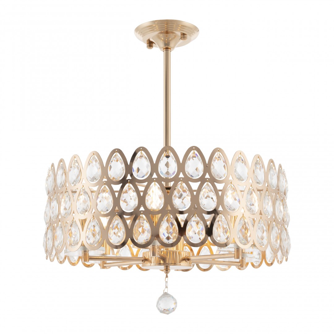 Люстра на штанге Arte Milano Sorrento-1019 371019/6/300/490 GD