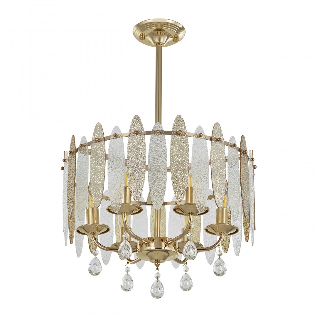 Люстра на штанге Arte Milano Sorrento-4309 374309/6/350/470 GD