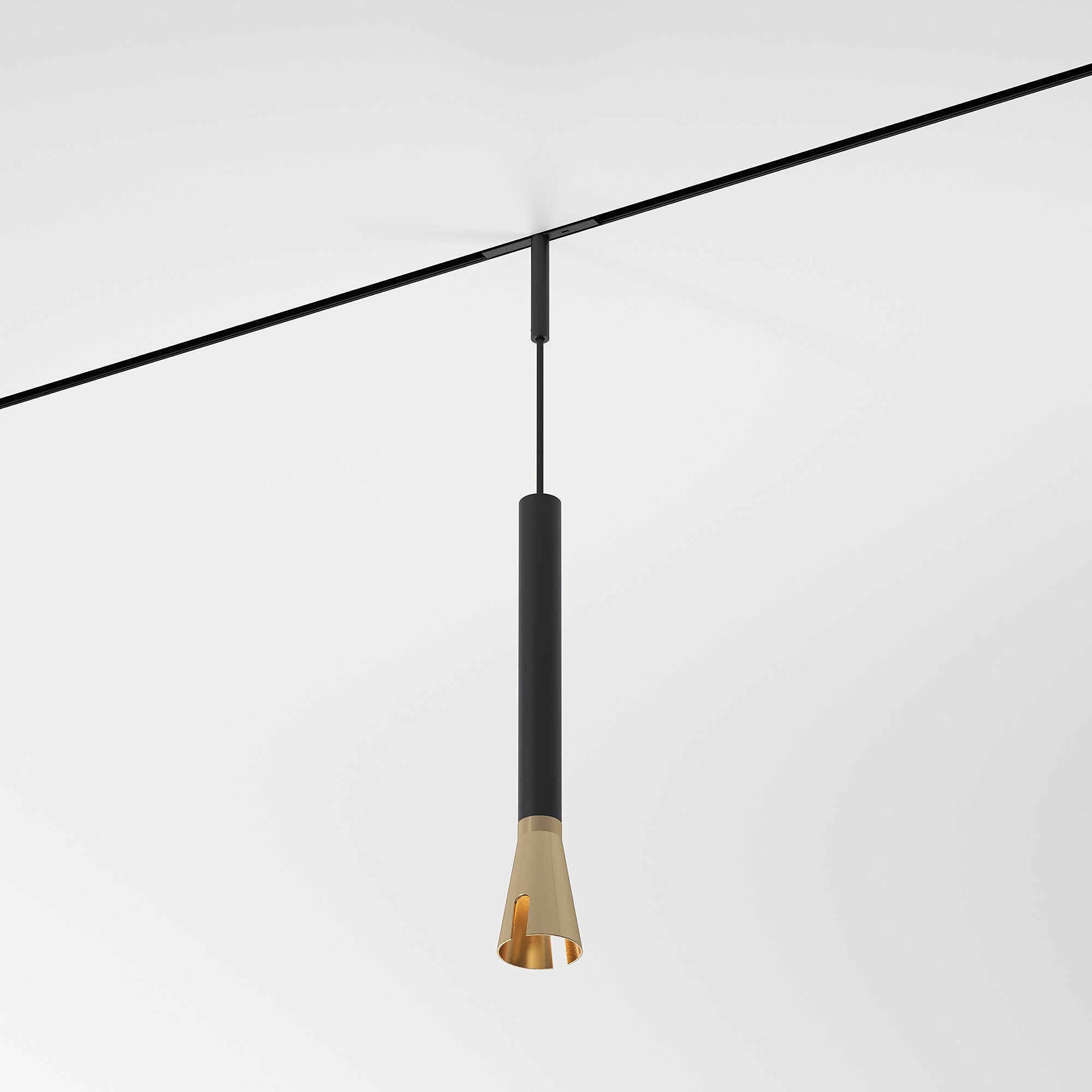 Трековый светильник Elektrostandard Mini Magnetic Mini Magnetic Трековый светильник 3W 3000K (черный/латунь) 85164/01