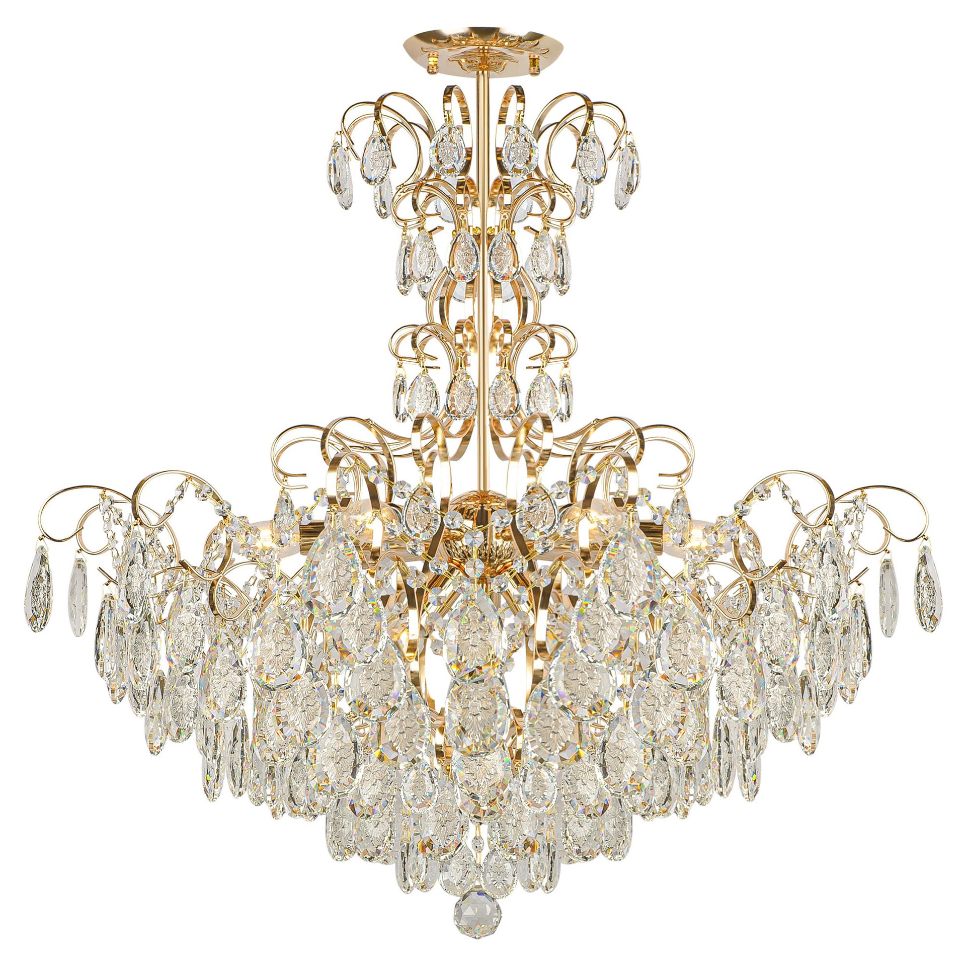 Потолочная люстра AM Group Monica MONICA KRISTAL PL9