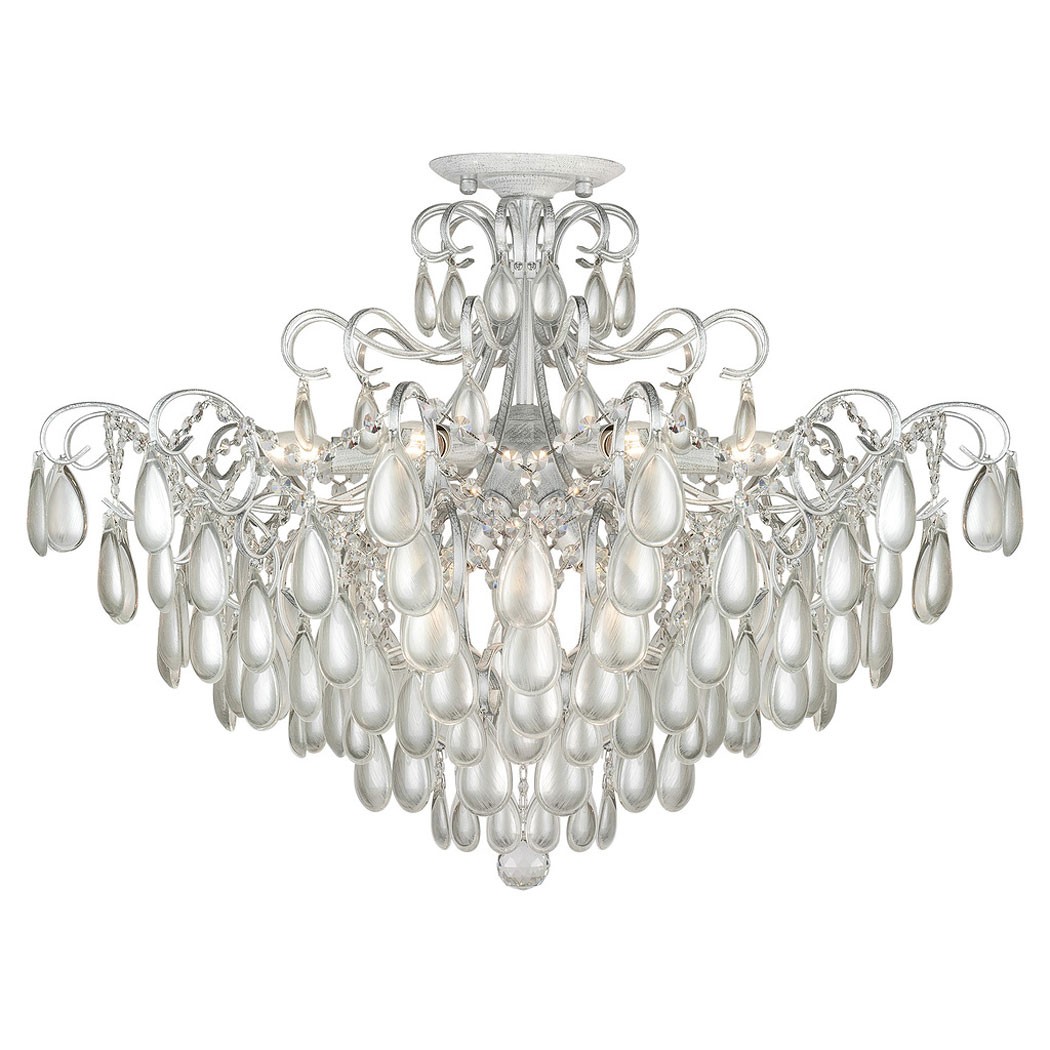 Потолочная люстра AM Group Monica MONICA PL9 SILVER