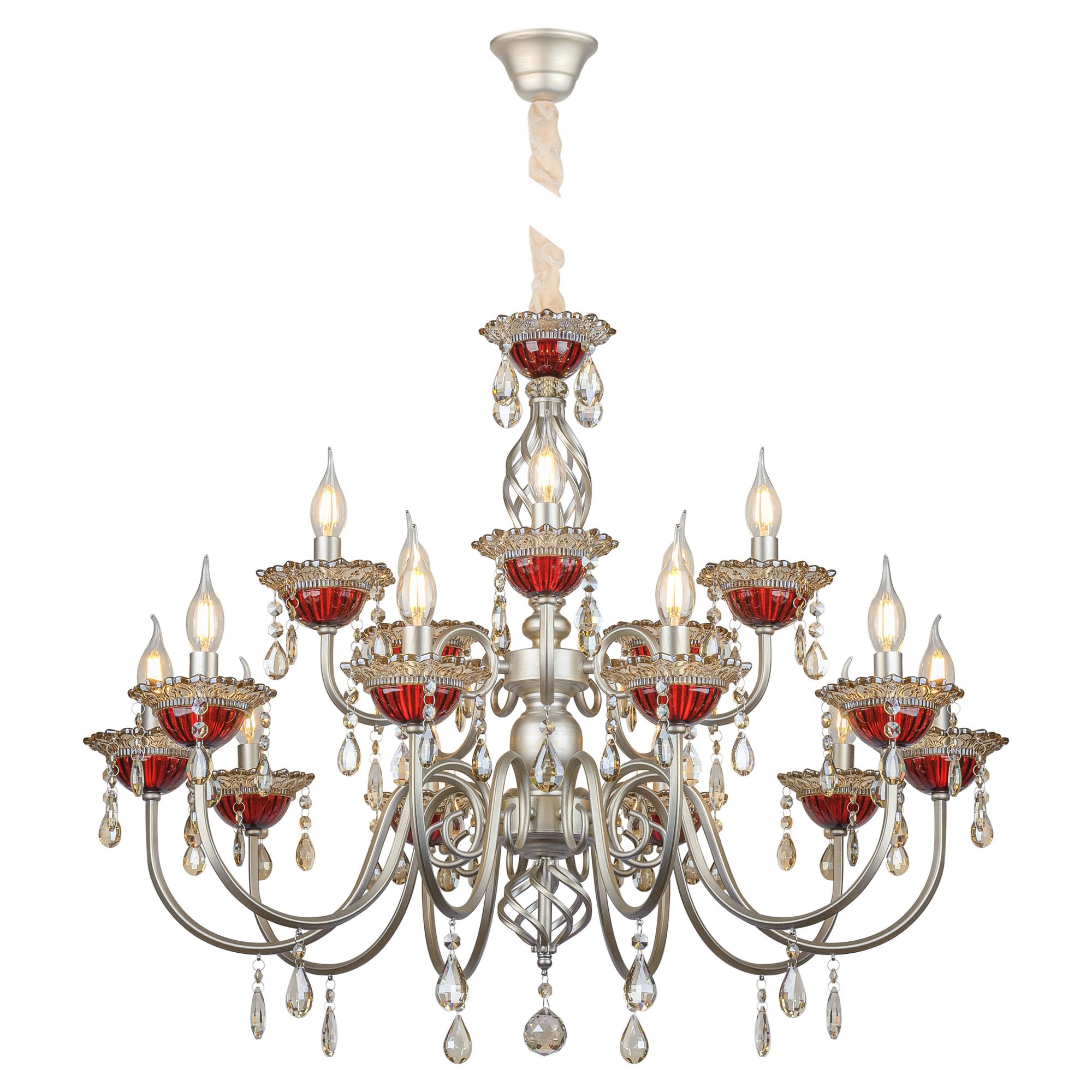 Подвесная люстра AM Group Castle CASTLE SP10+5