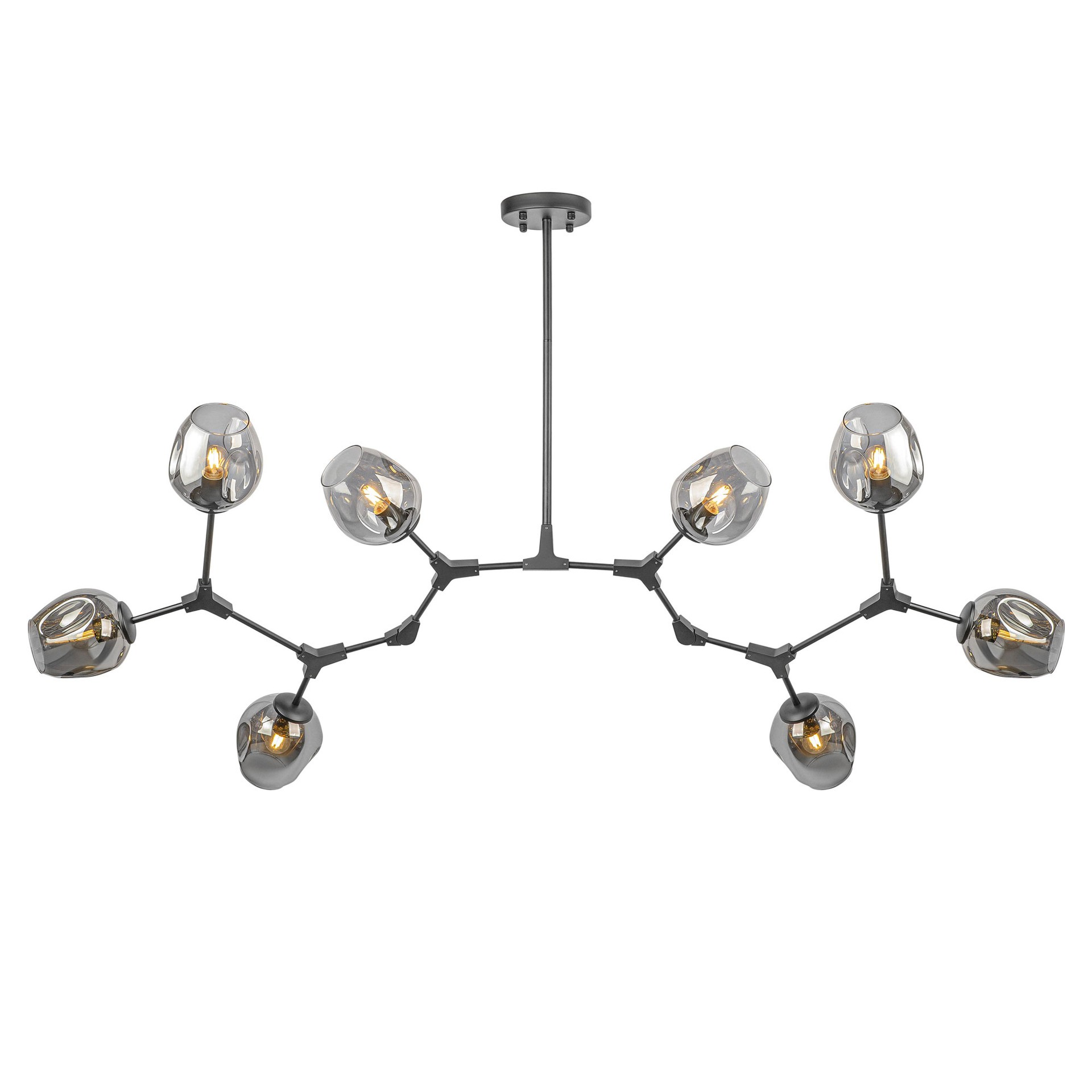 Люстра на штанге AM Group Loft LOFT-8 BK