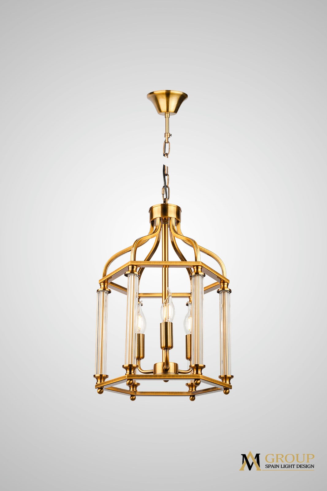 Подвесная люстра AM Group Am277 AM277-3GAB