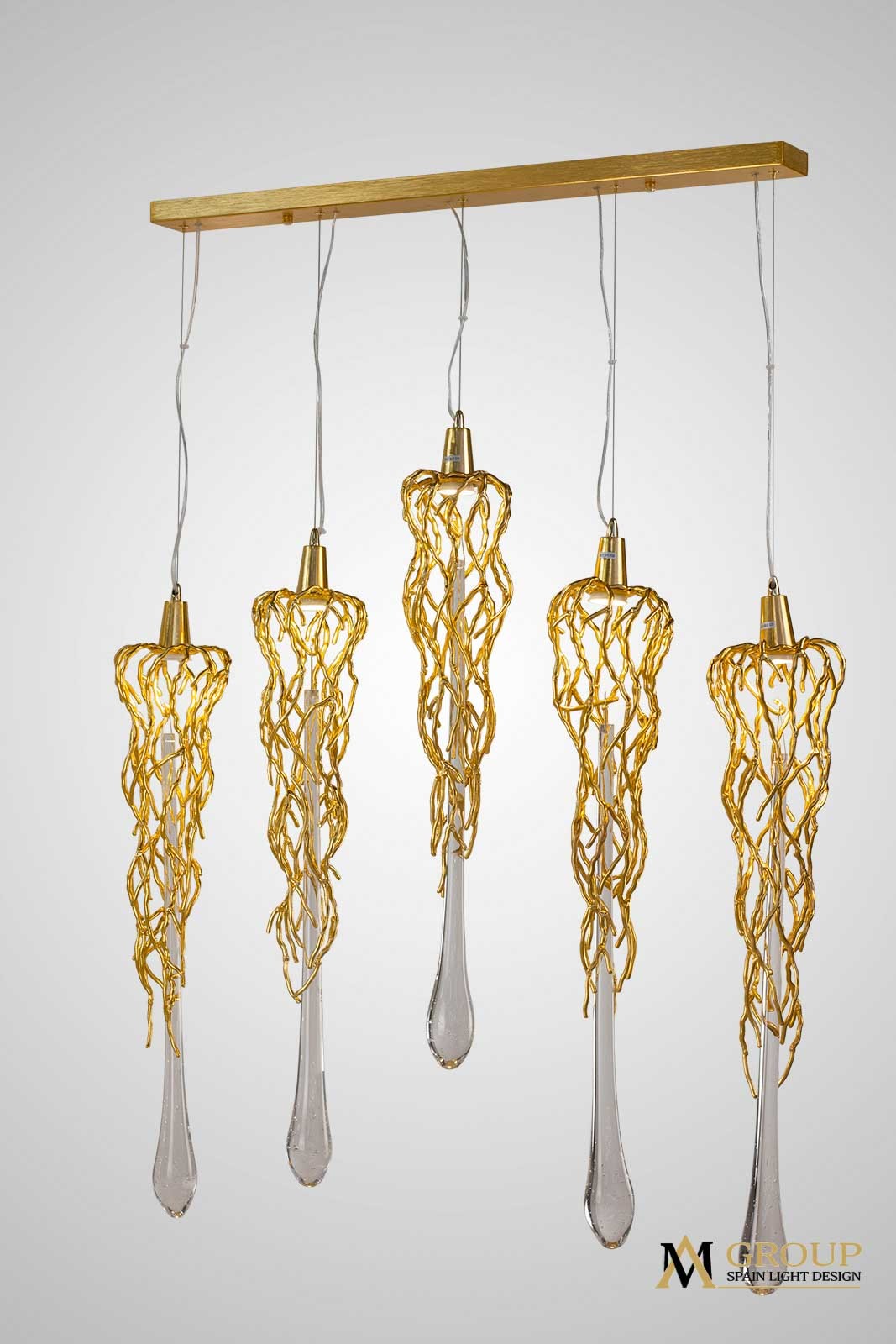 Светильник подвесной AM Group Mantecado MANTECADO-5 GOLD