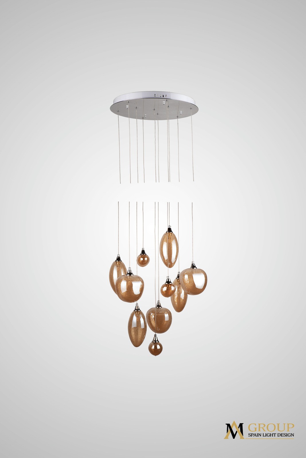 Светильник подвесной AM Group Am358 AM358-10 AMBER