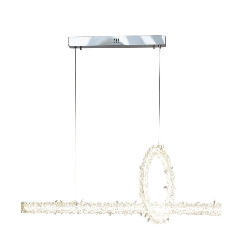 Светильник подвесной AM Group OVALE CH D1000+300