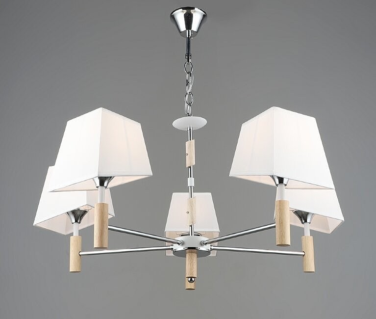 Подвесная люстра Wedo Light Brunate WD3623/5H-WT-CR-WT