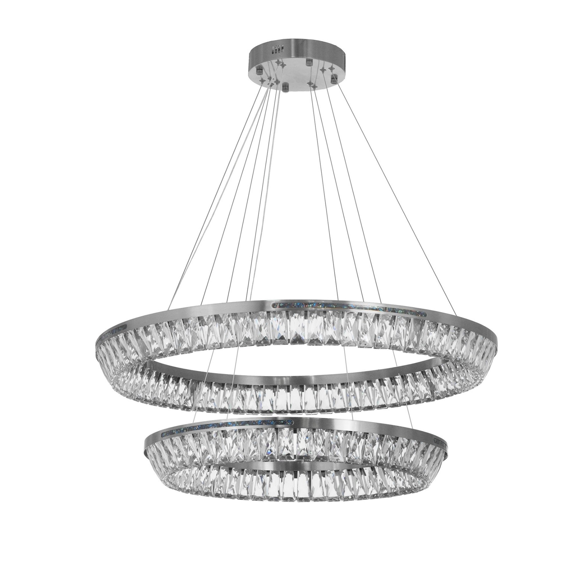 Подвесная люстра Lumina Deco LDP 6031-800-600 CHR