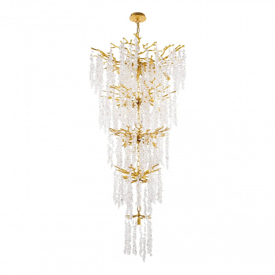 Люстра каскадная Arte Milano Milano-4 23416.800-1600.28.G9.D.5D GD