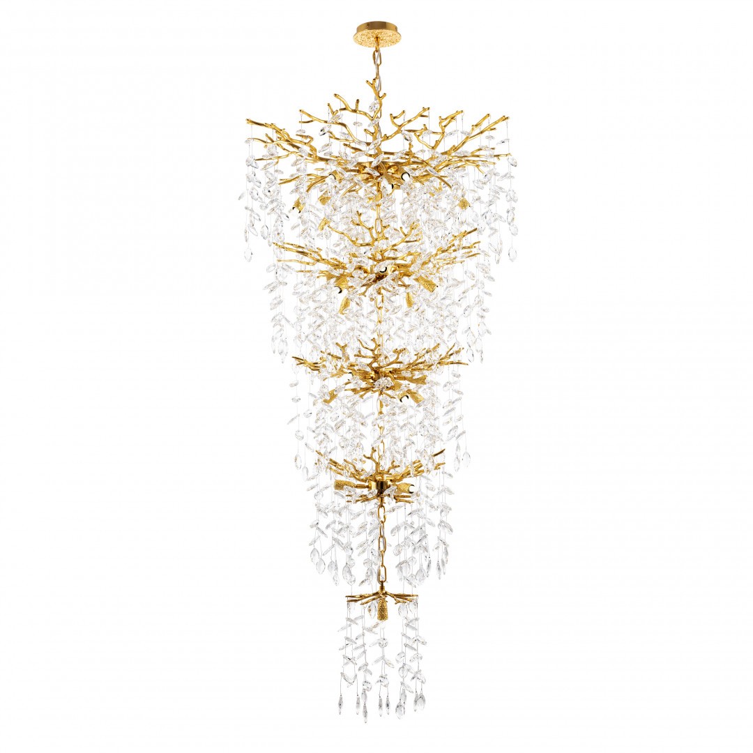 Люстра каскадная Arte Milano Milano-4 23416.800-1600.28.E14.B.5D GD