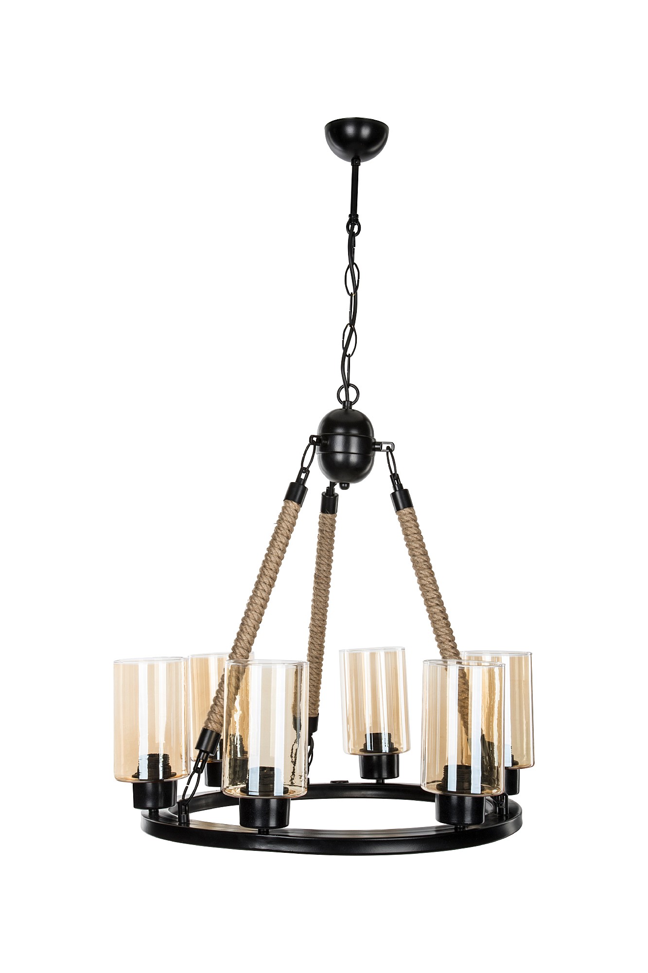 Подвесная люстра Toplight Ada TL1634R-06BK