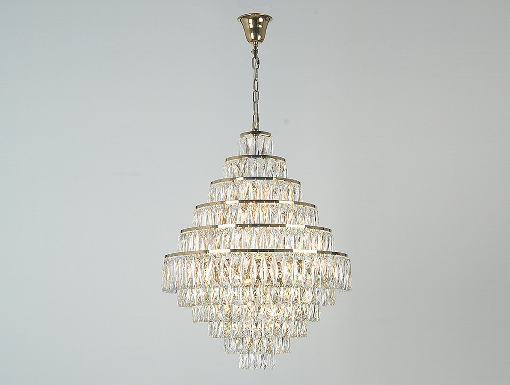 Подвесная люстра Newport 10120 10125+15/C gold