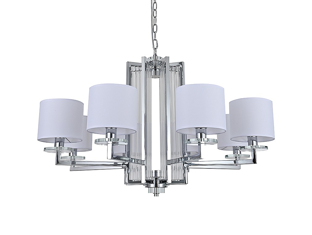 Подвесная люстра Newport 35400 35408+1/C chrome без абажуров