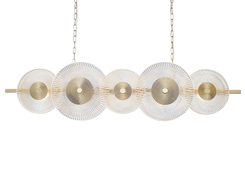 Подвесная люстра Newport 4540 4545+5/S gold