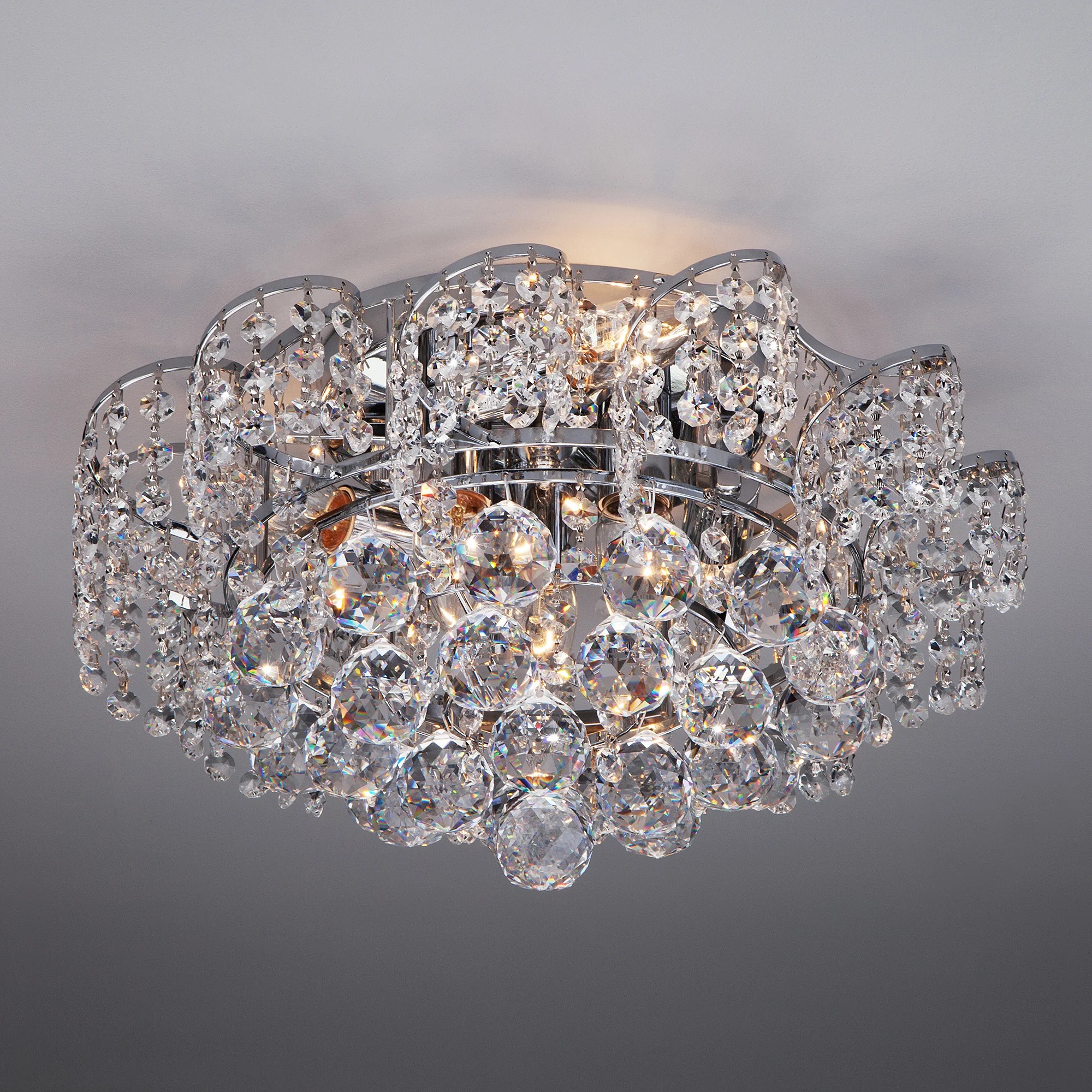 Потолочная люстра Eurosvet Charm 16017/6 хром Strotskis