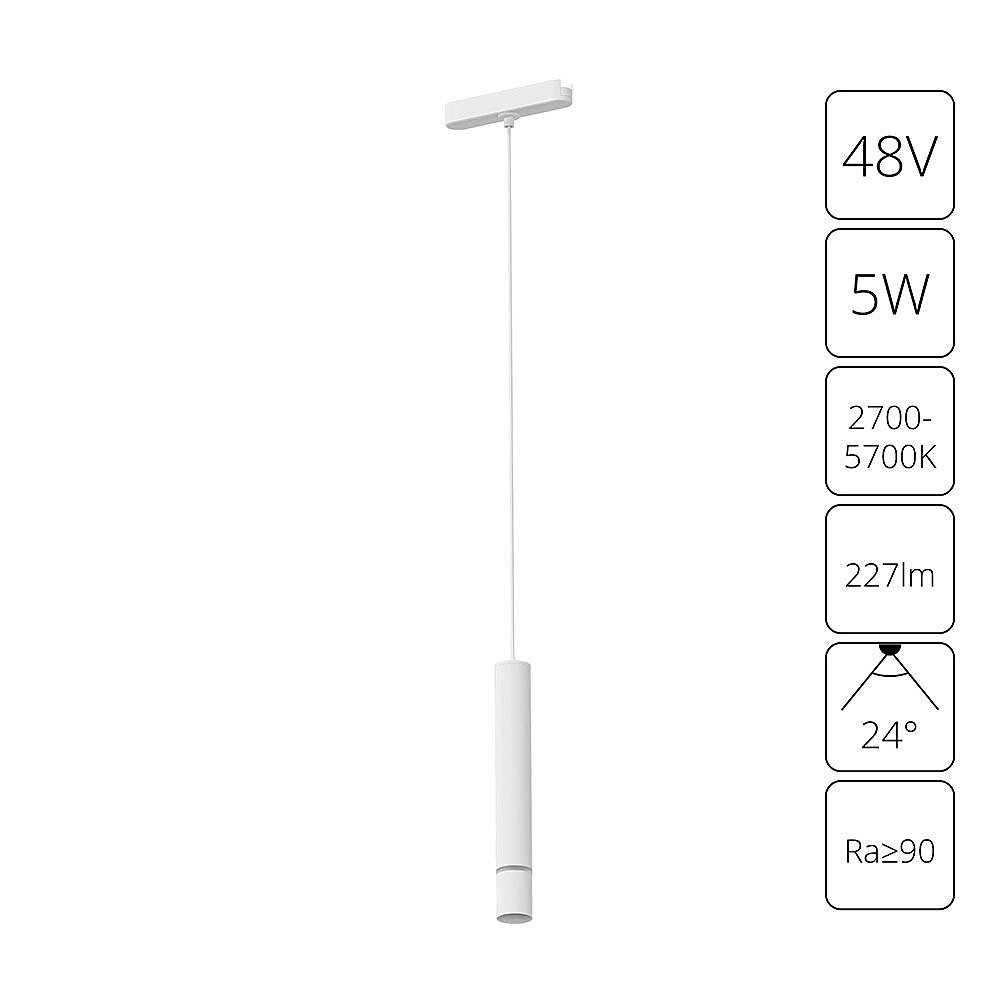 Трековый светильник Arte Lamp Rapid A2959PL-1WH