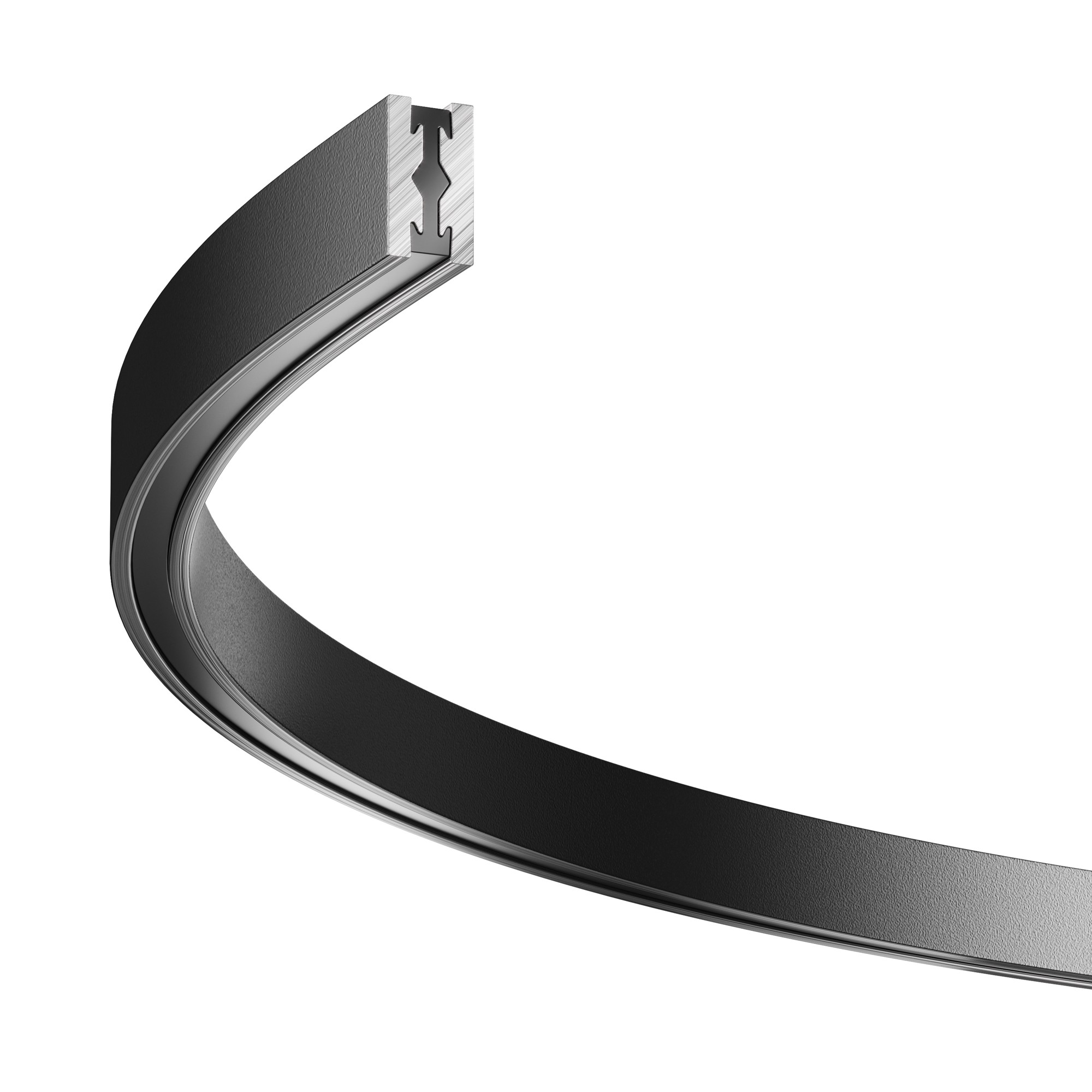 Шинопровод полукруг 650мм Maytoni Busbar trunkings Flarity TRX154-SR-D650-B