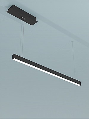 Светильник подвесной Светон CB-C1700118 Лайнер 16-84-Д-120-0/ПТ/О-4К80-П41 Black