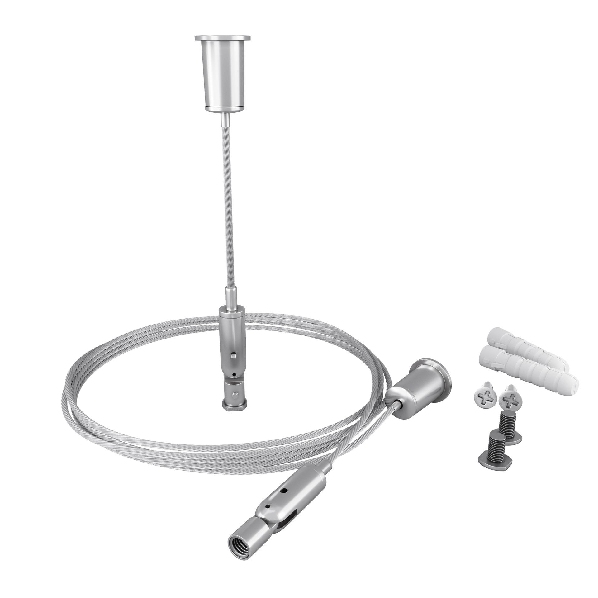 Комплект подвесов для радиусного профиля 2м. Maytoni Заглушки и крепления для профиля ALM-3535R-P-2M