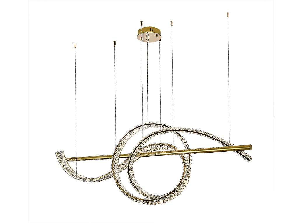 Подвесная люстра Newport 8240 8248/S gold