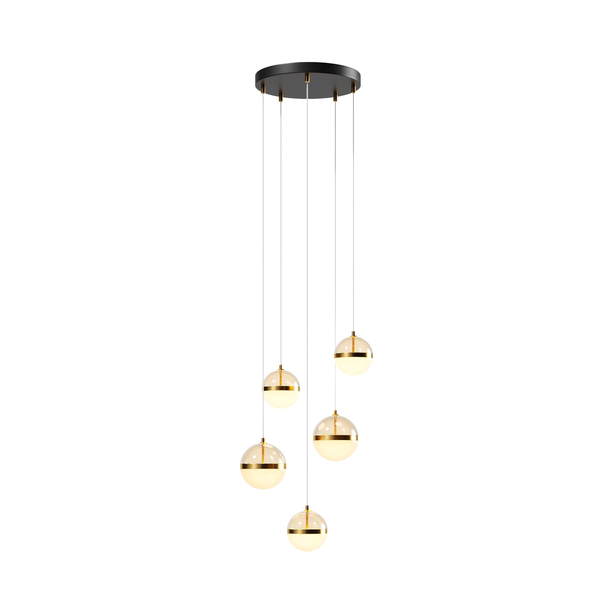 Светильник подвесной Maytoni Area MOD295PL-L60BBS3K