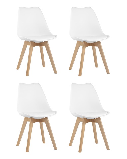 Комплект стульев Stool Group Frankfurt Y863 white box EAMES