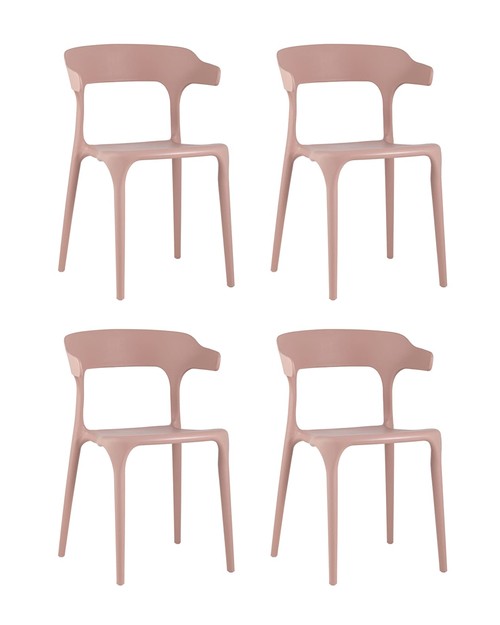 Комплект стульев Stool Group Neo SL-7082 pink 90531 BOX
