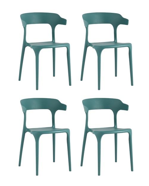 Комплект стульев Stool Group Neo SL-7082 dark blue 66014 BOX