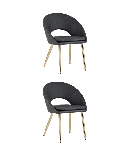 Комплект стульев Stool Group Кензи KENZIE PU GREY BOX