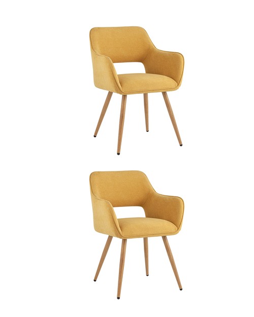 Комплект стульев Stool Group Кромвель CROMWELL II YELLOW BOX