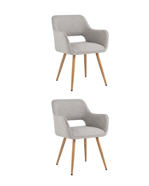 Комплект стульев Stool Group Кромвель CROMWELL II GREY BOX