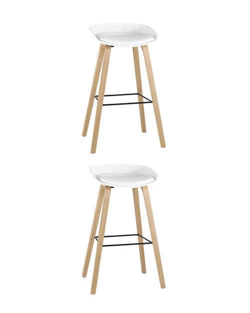 Комплект стульев Stool Group Libra 8319B WHITE BOX