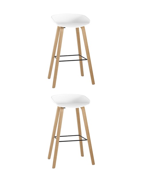Комплект стульев Stool Group Libra 8319 WHITE BOX