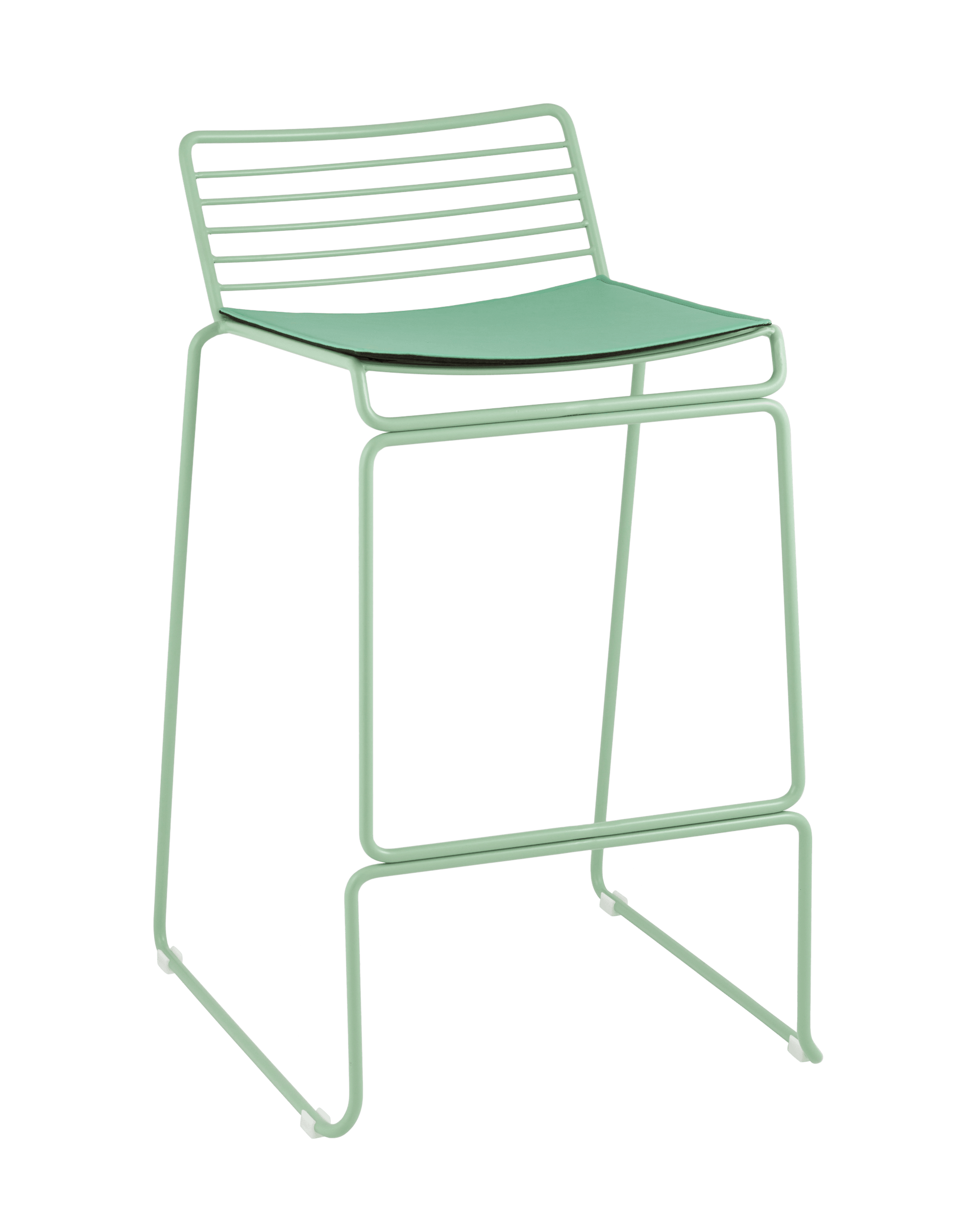 Полубарный стул Stool Group Danny DN-S26 green