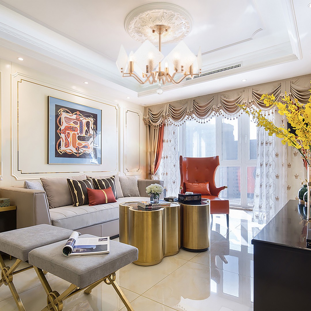 Потолочная люстра Arte Milano Sorrento-6309 376309/8/500 GD