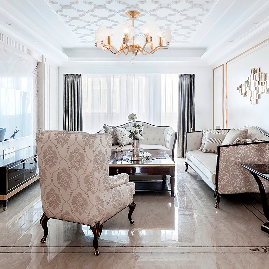 Потолочная люстра Arte Milano Sorrento-6309 376309/10/600 GD