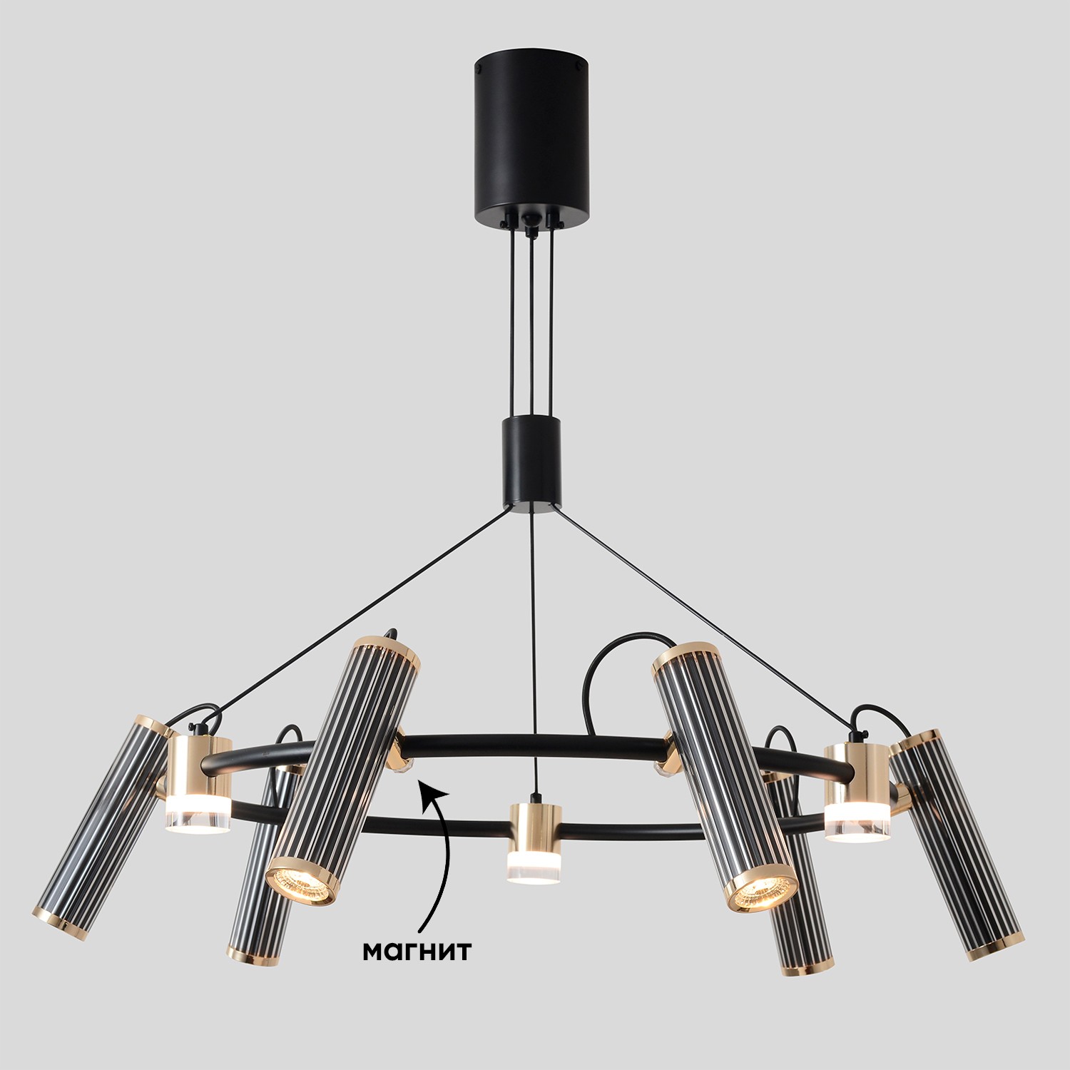 Подвесная люстра Crystal Lux Extra EXTRA SP9