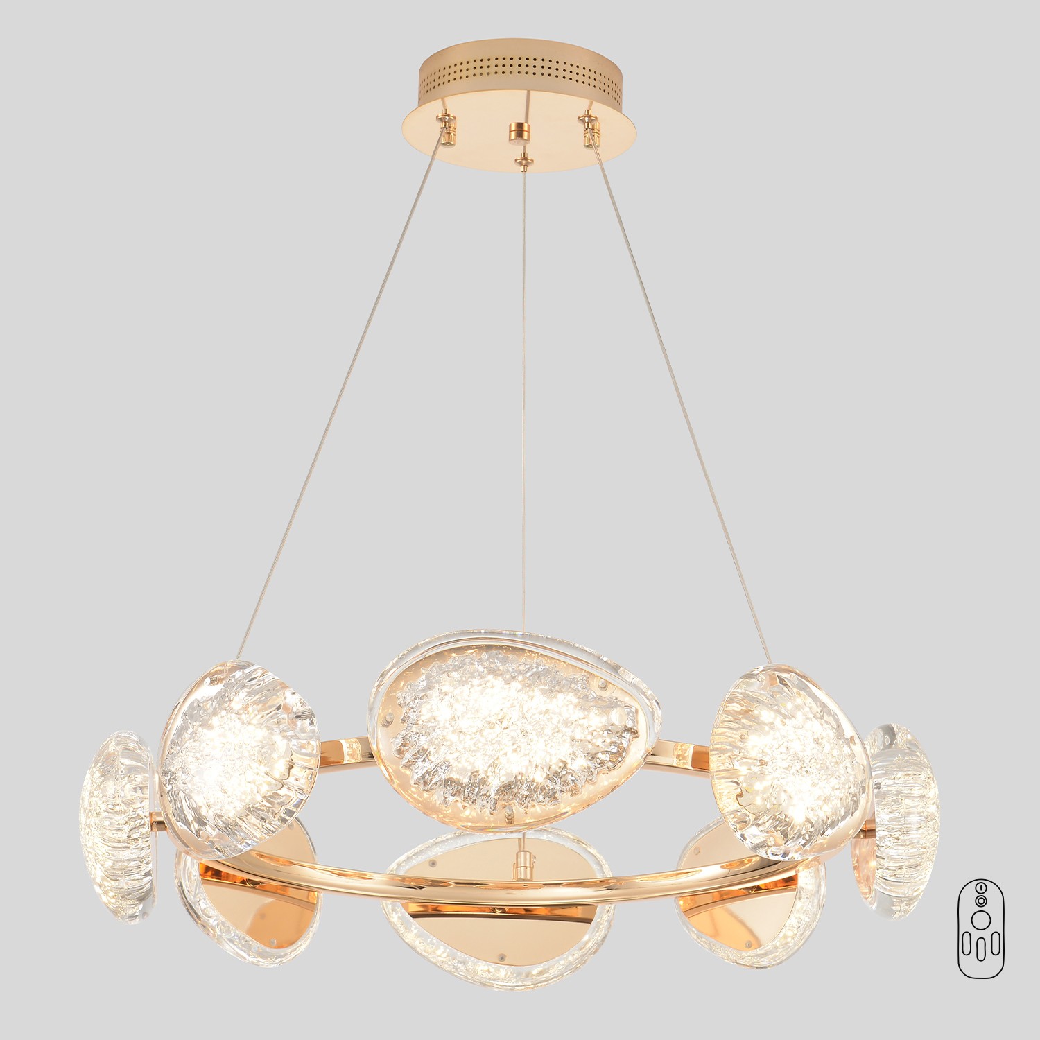 Подвесная люстра Crystal Lux Felicidad FELICIDAD SP64W LED